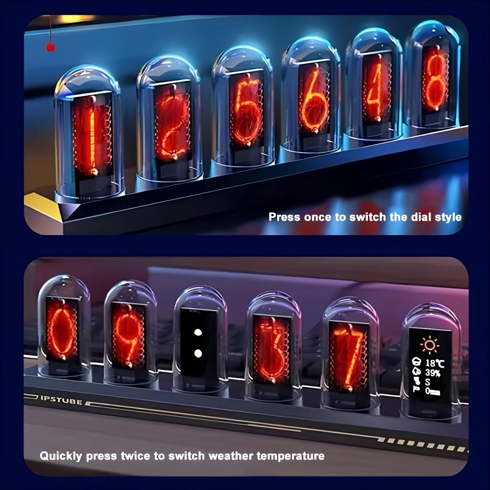 Digital Nixie Tube Clock - Perfect Addition to Every Space